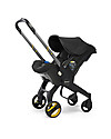 Doona Doona+ Car Seat o+ with Wheels 2-in-1, Nitro Black - Also approved as a stroller! Car Seats Group 0+/1