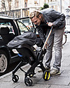 Doona Doona+ Car Seat o+ with Wheels 2-in-1, Nitro Black - Also approved as a stroller! Car Seats Group 0+/1