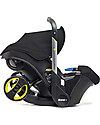 Doona Doona+ Car Seat with Wheels 2-in-1, Black - Also approved as a stroller! Car Seats Group 0+/1