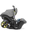 Doona Doona+ Car Seat with Wheels 2-in-1, Grey - Also approved as a stroller! Car Seats Group 0+/1