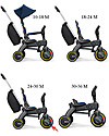 Doona Doona Liki Trike S3 Royal Blue - Compact from 1 to 3 Years! Tricycles