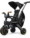 Doona Doona Liki Trike S5, Nitro Black - Wooden handle bar, from 1 to 3 Years! Tricycles