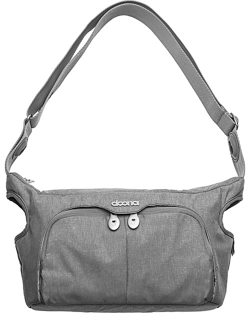Doona Essentials Stroller Bag for Doona+, Grey - 39 x 22.5 x 4 cm Diaper Changing Bags