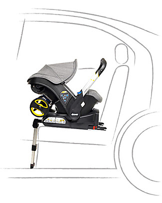 Doona Isofix Base for Doona+ Car Seat with Wheels Car Seat Accessories