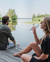 Dopper Dopper Glass Bottle - 400 ml - BPA and phthalates free! Non-Thermal Water Bottles