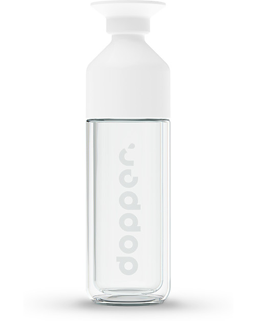 Dopper Dopper Glass Insulated Bottle, 450 ml - BPA and phthalates free! Thermos Bottles