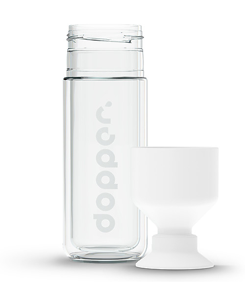 Dopper Dopper Glass Insulated Bottle, 450 ml - BPA and phthalates free! Thermos Bottles