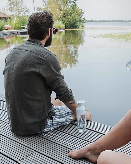 Dopper Dopper Glass Insulated Bottle, 450 ml - BPA and phthalates free! Thermos Bottles