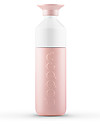Dopper Dopper Insulated Bottle in Stainless Steel, Steamy Pink - 580 ml - BPA and phthalates free! Thermos Bottles