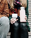 Dopper Dopper Insulated Bottle in Stainless Steel, Steamy Pink - 580 ml - BPA and phthalates free! Thermos Bottles
