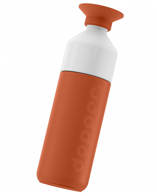 Dopper Dopper Insulated Bottle in Stainless Steel - Terracotta Tide - 580 ml - BPA and phthalates free Thermos Bottles