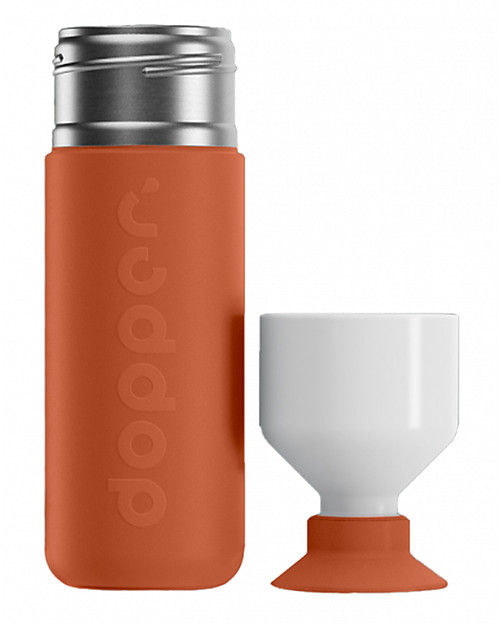 Dopper Dopper Insulated Bottle in Stainless Steel - Terracotta Tide - 580 ml - BPA and phthalates free Thermos Bottles