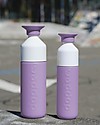 Dopper Dopper Insulated Bottle in Stainless Steel - Throwback Lilac - 350 ml - BPA and phthalates free Thermos Bottles