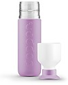 Dopper Dopper Insulated Bottle in Stainless Steel - Throwback Lilac - 350 ml - BPA and phthalates free Thermos Bottles