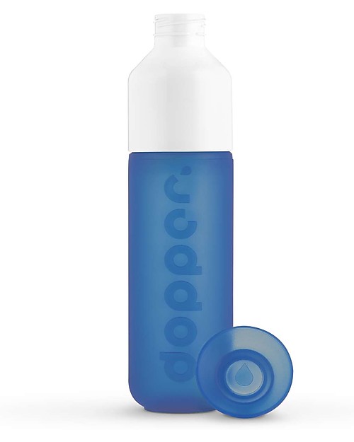 Dopper Dopper Original Bottle, Pacific Blue - 450 ml - BPA and phthalates free! Non-Thermal Water Bottles