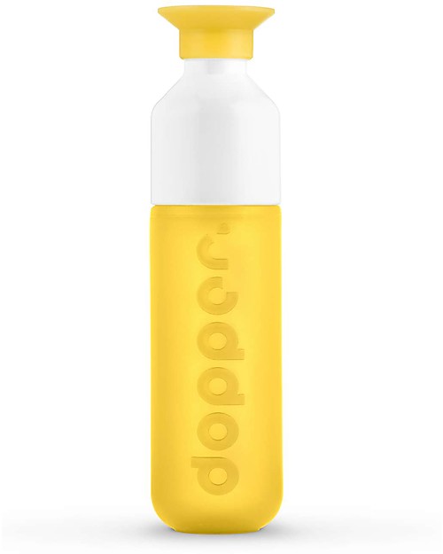 Dopper Dopper Original Bottle, Sunshine Splash - 450 ml - BPA and phthalates free! Non-Thermal Water Bottles