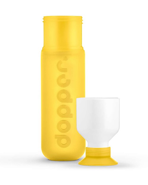 Dopper Dopper Original Bottle, Sunshine Splash - 450 ml - BPA and phthalates free! Non-Thermal Water Bottles