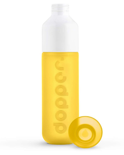 Dopper Dopper Original Bottle, Sunshine Splash - 450 ml - BPA and phthalates free! Non-Thermal Water Bottles