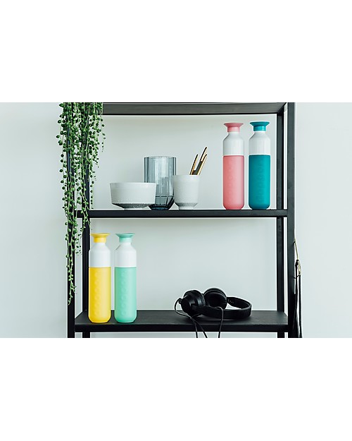 Dopper Dopper Original Bottle, Sunshine Splash - 450 ml - BPA and phthalates free! Non-Thermal Water Bottles