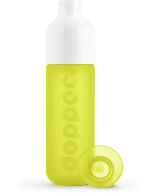 Dopper Dopper Original Water Bottle - Seahorse Lime - 450 ml - BPA and phthalate free! Non-Thermal Water Bottles
