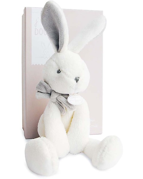 Doudou et Compagnie Chic Rabbit Stuffed Animal - 30 cm Soft Toys