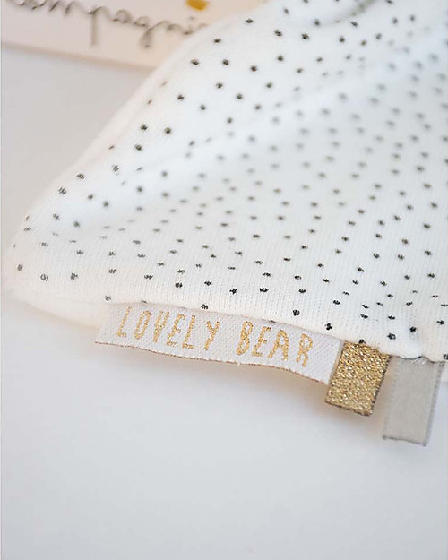 Doudou et Compagnie Doudou Baby Comforter - Little King Bear - 10 cm Doudou & Comforters