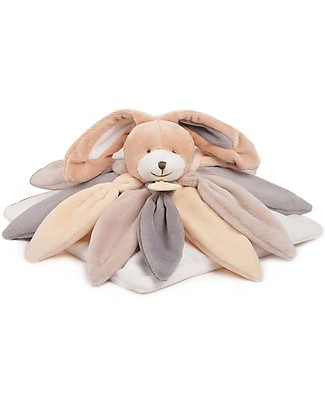 Doudou et Compagnie Doudou Baby Comforter - Taupe Rabbit - 28 cm Doudou & Comforters