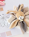 Doudou et Compagnie OUTLET Doudou Baby Comforter - Taupe Rabbit - 28 cm - Showroom Sample Doudou & Comforters
