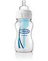 Dr. Brown's Vented Feeding Bottle Natural Flow Wide Neck, 240 ml - Prevents colic symptoms Baby Bottles