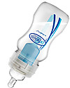 Dr. Brown's Vented Feeding Bottle Natural Flow Wide Neck, 240 ml - Prevents colic symptoms Baby Bottles