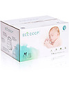 Eco Boom Bamboo Biodegradable Training Diaper - Size M 6-10kg - Pack of 80 Pieces Eco Nappies
