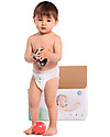 Eco Boom Bamboo Biodegradable Training Diaper - Size M 6-10kg - Pack of 80 Pieces Eco Nappies