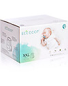 Eco Boom Bamboo Biodegradable Training Diaper - Size XXL 15kg+ - Pack of 68 Pieces Eco Nappies