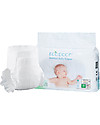 Eco Boom Biodegradable Bamboo Diaper - Size M 6-10 kg - SIngle Pack 32 Pieces Eco Nappies