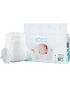 Eco Boom Biodegradable Bamboo Diaper - Size S 3-8 kg - SIngle Pack 36 Pieces Eco Nappies
