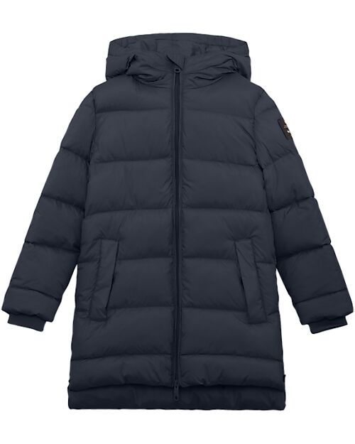 Ecoalf Marangu Long Duvet - Deep Navy - 100% Recycled Material Down Jacket