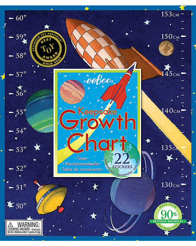 Eeboo Growth Chart