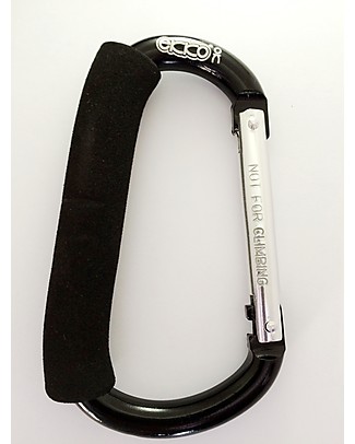 Ekko Momkey, Universal Hook, Black - Ideal for strollers! Stroller Accessories