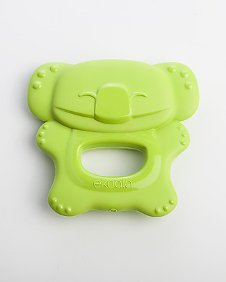 eKoala eKolly - Green Teether - Natural Bioplastic, 100% Biodegradable, Made in Italy Teethers