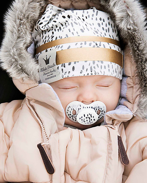 Elodie Details Baby Overall with Hood, Powder Pink - Lined with Double Zip Opening Coats