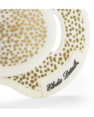 Elodie Details Gold Shimmer Pacifier - 3+ months - Silicone Teat Dummies & Soothers