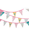 Engel Bibi Mini Bunting + matching bag - 100% Cotton (3.5 meters long) Wall Decorations