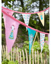 Engel Bibi Mini Bunting + matching bag - 100% Cotton (3.5 meters long) Wall Decorations