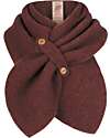 Engel Natur 100% Virgin Wool Scarf - Cinnamon Melange -  GOTS and IVN BEST Certified  - with Buttons Scarves