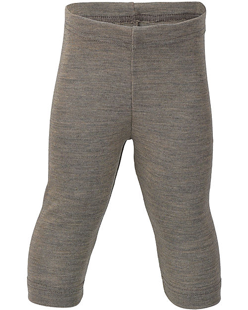 Engel Natur Baby Leggings - Walnut - Virgin Wool and Silk - GOTS Certified Leggings