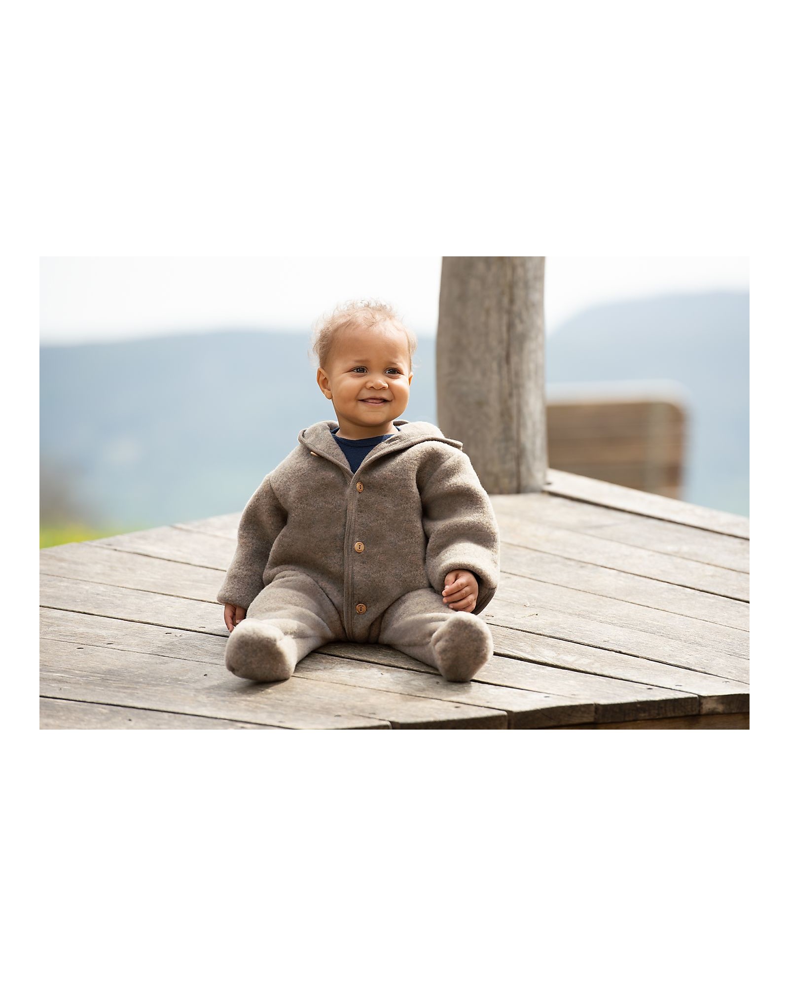 ENGEL Baby Wool Fleece Pants for Boys and Girls, 100% Organic