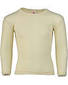 Engel Natur Long Sleeves Shirt - Ecru - 100% Virgin wool Long Sleeves Tops