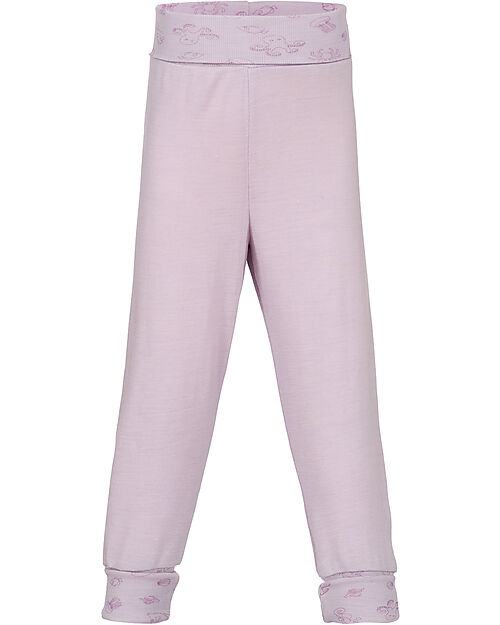 Engel Natur Newborn Pants - Magnolie - Virgin Wool and Silk - GOTS Certified Trousers
