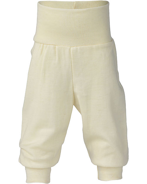 Engel Natur Newborn Pants - Natur - Virgin Wool and Silk - GOTS Certified Trousers