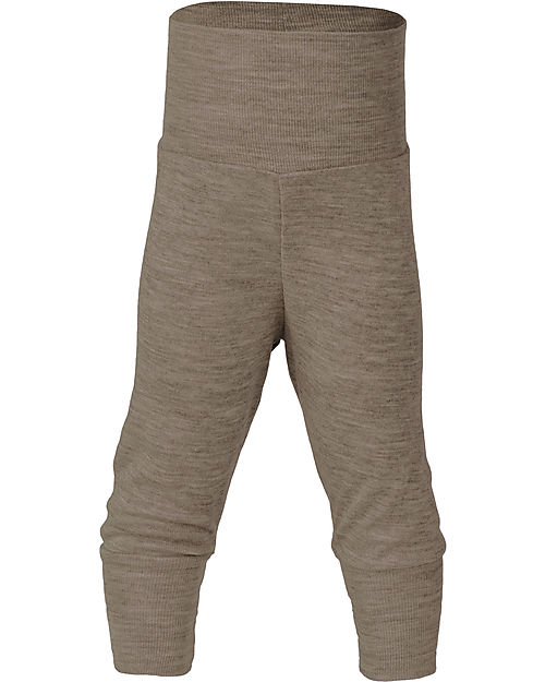 Engel Natur Newborn Pants - Walnut - Virgin Wool and Silk - GOTS Certified Trousers